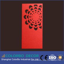 Building Material Carved Polyester Fiber Acoustic Panels